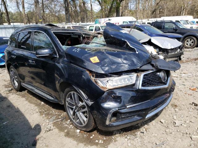 5FRYD4H96HB043335 - 2017 ACURA MDX ADVANCE BLACK photo 4