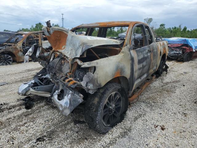 5TFRT54167X014307 - 2007 TOYOTA TUNDRA DOUBLE CAB SR5 WHITE photo 1