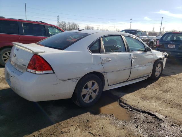 2G1WB5EK0A1236044 - 2010 CHEVROLET IMPALA LT WHITE photo 3