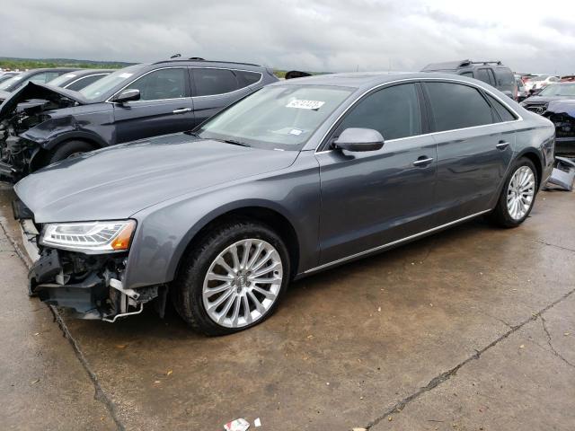 WAU3GAFD6FN023672 - 2015 AUDI A8 L QUATTRO GRAY photo 1