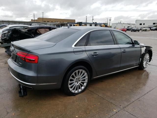 WAU3GAFD6FN023672 - 2015 AUDI A8 L QUATTRO GRAY photo 3