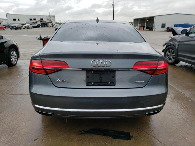 WAU3GAFD6FN023672 - 2015 AUDI A8 L QUATTRO GRAY photo 6