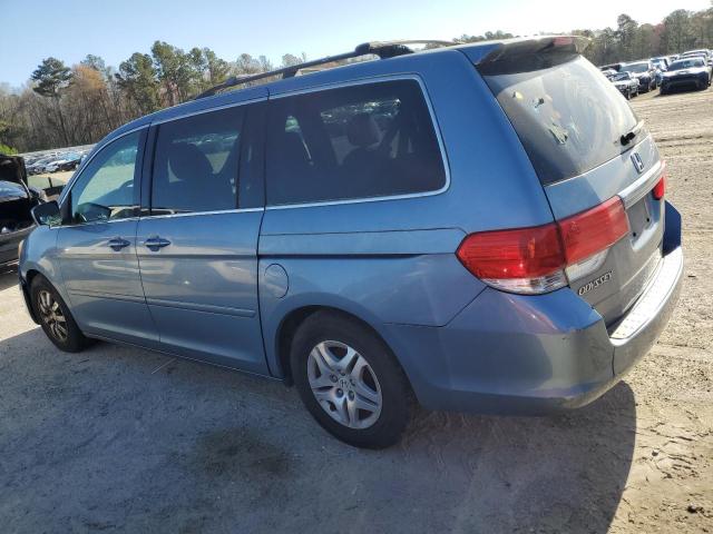 5FNRL38438B029934 - 2008 HONDA ODYSSEY EX BLUE photo 2