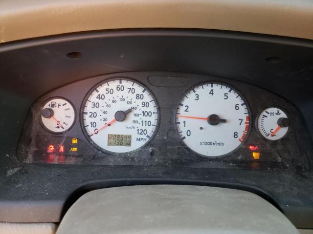 JN8DR09X92W658265 - 2002 NISSAN PATHFINDER LE 勃艮第红 照片 9