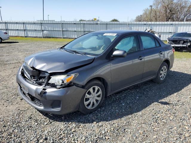 5YFBU4EE9CP051726 - 2012 TOYOTA COROLLA BASE GRAY photo 1