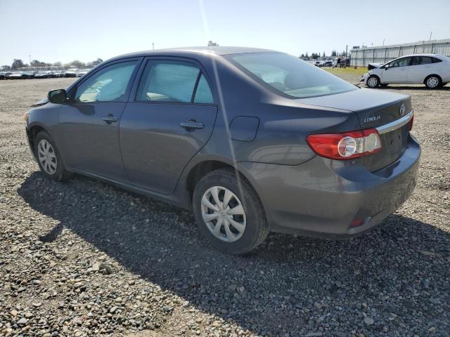 5YFBU4EE9CP051726 - 2012 TOYOTA COROLLA BASE GRAY photo 2