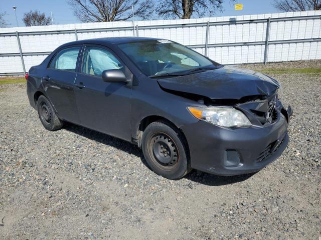 5YFBU4EE9CP051726 - 2012 TOYOTA COROLLA BASE GRAY photo 4