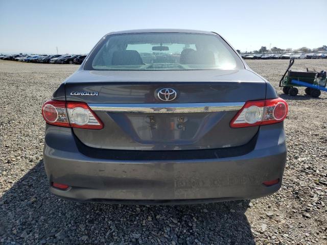 5YFBU4EE9CP051726 - 2012 TOYOTA COROLLA BASE GRAY photo 6