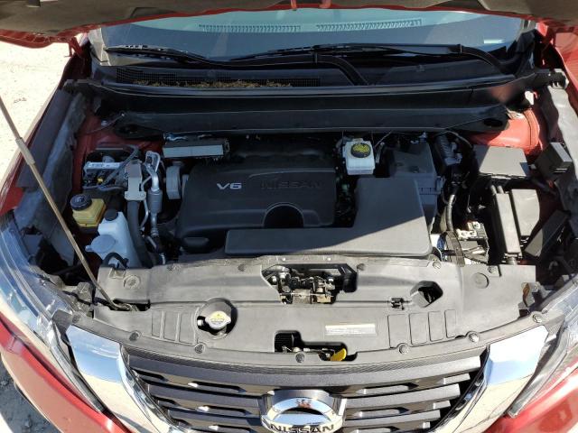 5N1DR2MN7HC913109 - 2017 NISSAN PATHFINDER S 红色 照片 12