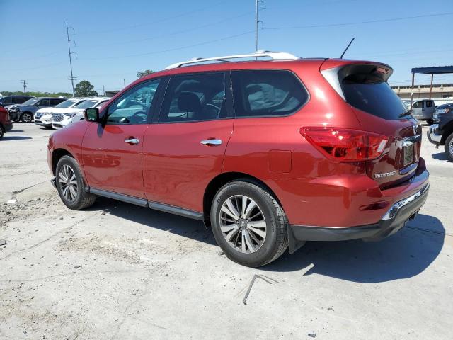 5N1DR2MN7HC913109 - 2017 NISSAN PATHFINDER S 红色 照片 2