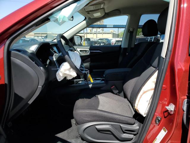 5N1DR2MN7HC913109 - 2017 NISSAN PATHFINDER S 红色 照片 7