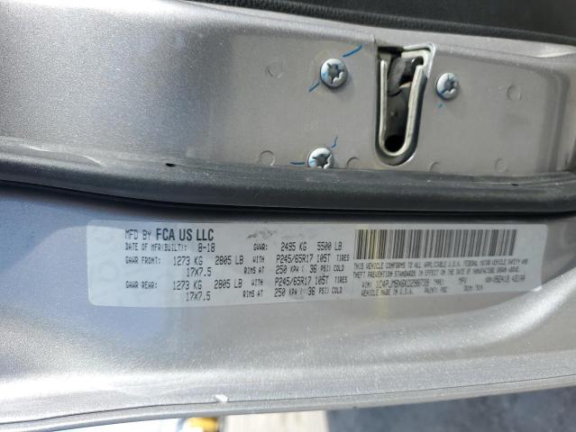 1C4PJMBX6KD298739 - 2019 JEEP CHEROKEE TRAILHAWK GRAY photo 13