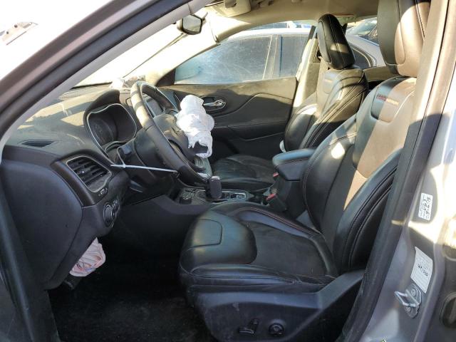 1C4PJMBX6KD298739 - 2019 JEEP CHEROKEE TRAILHAWK GRAY photo 7