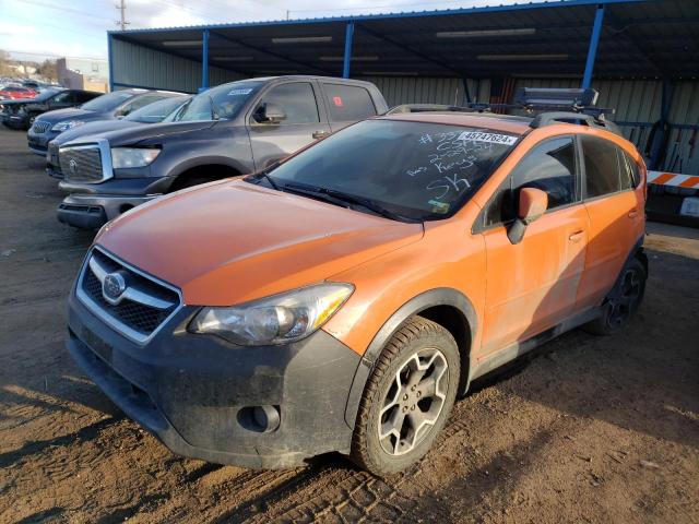 JF2GPAKC8EH335847 - 2014 SUBARU XV CROSSTR 2.0 LIMITED ORANGE photo 1