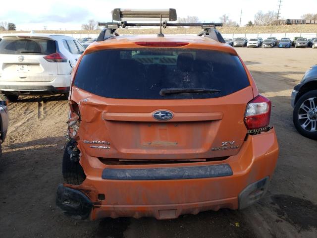 JF2GPAKC8EH335847 - 2014 SUBARU XV CROSSTR 2.0 LIMITED ORANGE photo 6