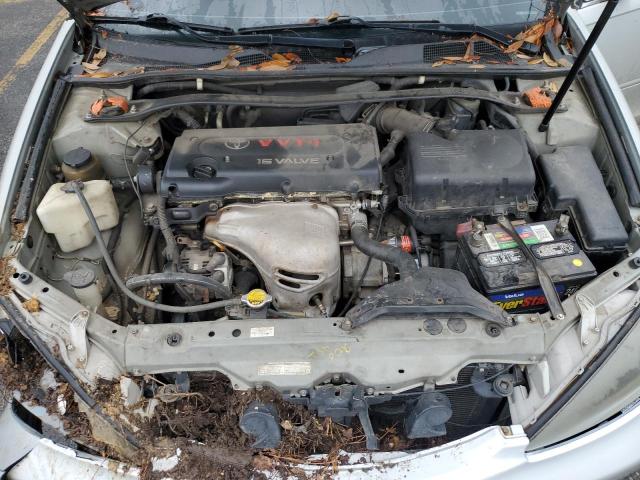 4T1BE32K52U073754 - 2002 TOYOTA CAMRY LE SILVER photo 11