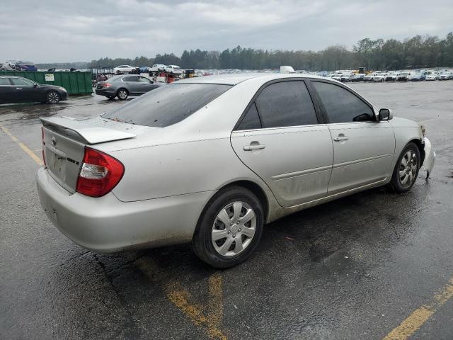 4T1BE32K52U073754 - 2002 TOYOTA CAMRY LE SILVER photo 3