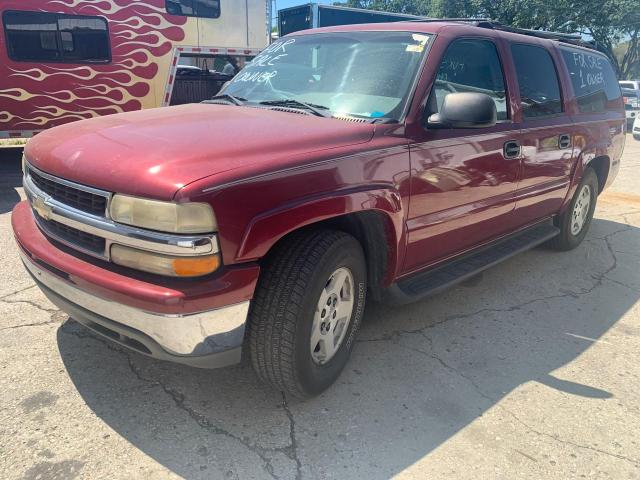 3GNEC16Z74G307442 - 2004 CHEVROLET SUBURBAN C1500 RED photo 2