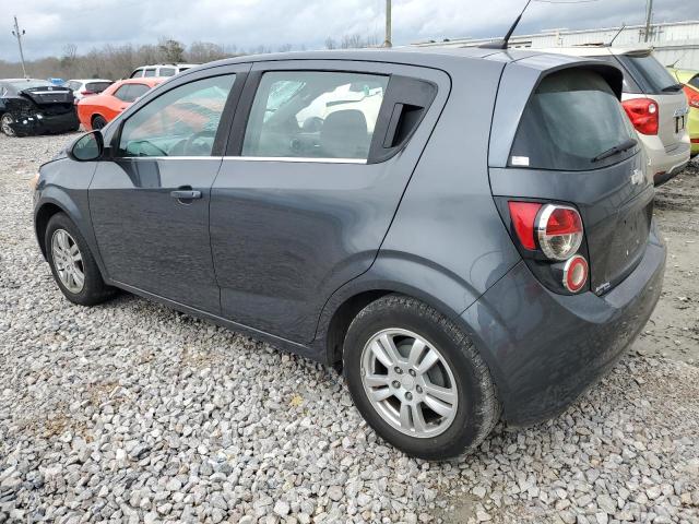 1G1JC6SB6D4107140 - 2013 CHEVROLET SONIC LT GRAY photo 2