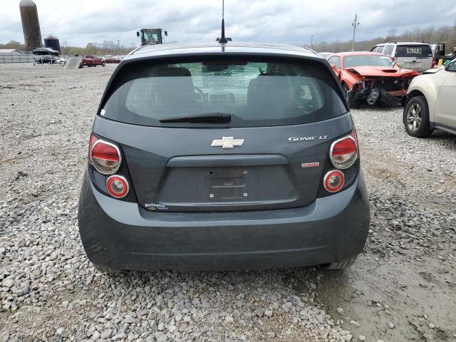 1G1JC6SB6D4107140 - 2013 CHEVROLET SONIC LT GRAY photo 6