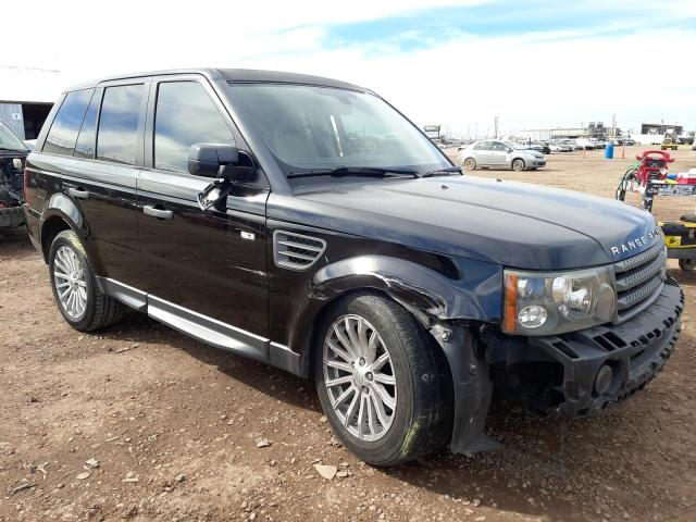 SALSK25428A178470 - 2008 LAND ROVER RANGE ROVE HSE BLACK photo 4