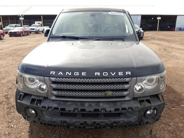 SALSK25428A178470 - 2008 LAND ROVER RANGE ROVE HSE BLACK photo 5