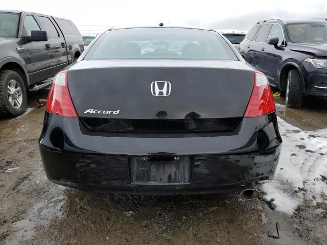 1HGCS128X8A010686 - 2008 HONDA ACCORD EXL BLACK photo 6