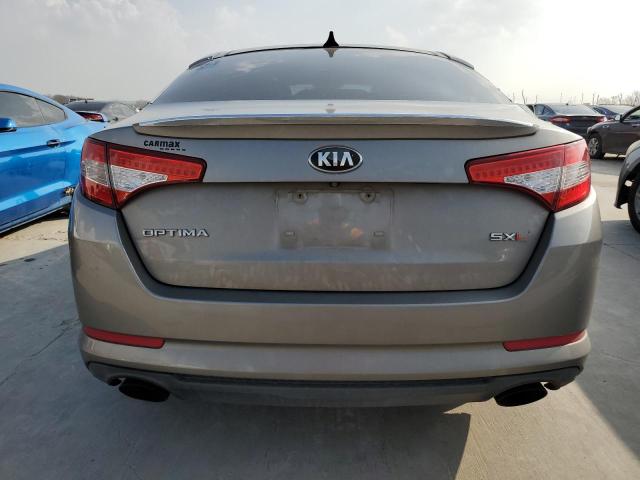 5XXGR4A6XDG236433 - 2013 KIA OPTIMA SX GRAY photo 6