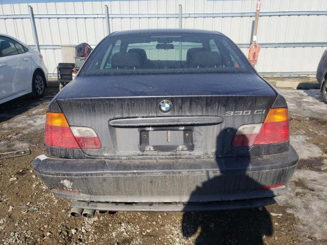 WBABN53401JU25412 - 2001 BMW 330 CI GRAY photo 6