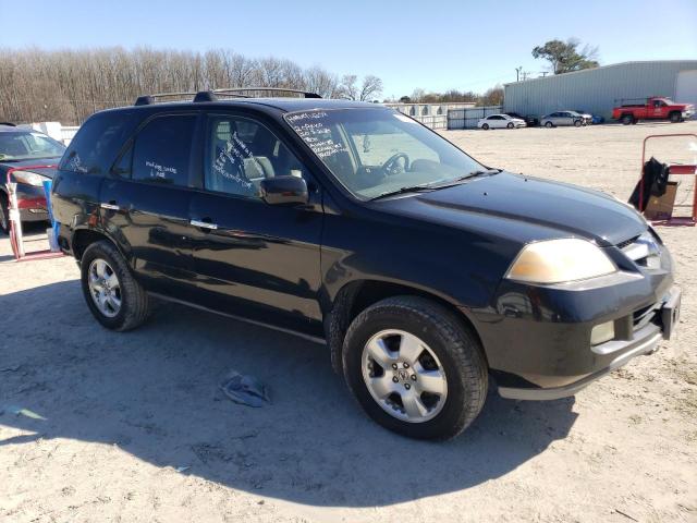 2HNYD18215H543485 - 2005 ACURA MDX BLACK photo 4