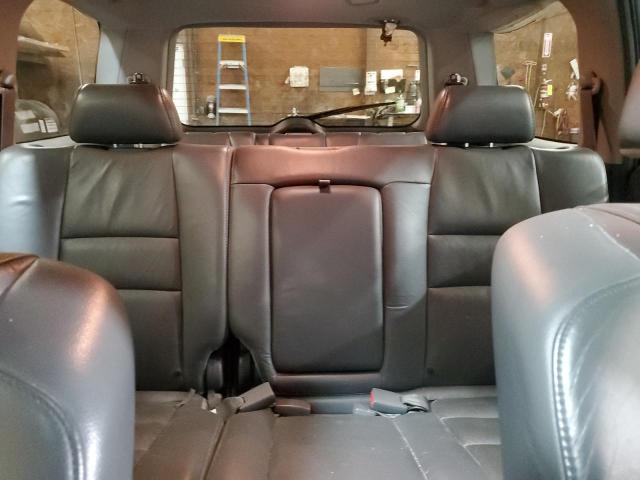 2HKYF18627H522416 - 2007 HONDA PILOT EXL GRAY photo 10