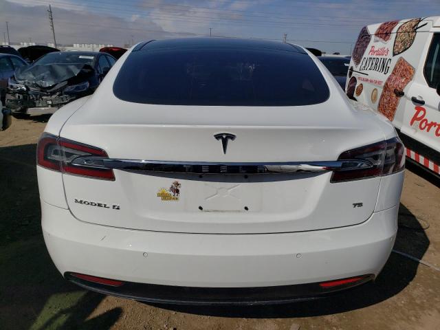 5YJSA1E16GF151479 - 2016 TESLA MODEL S WHITE photo 6