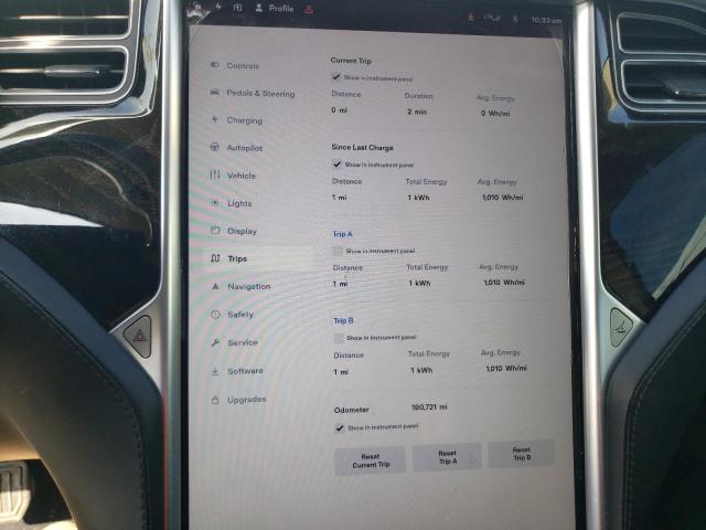 5YJSA1E16GF151479 - 2016 TESLA MODEL S Ağ foto 9