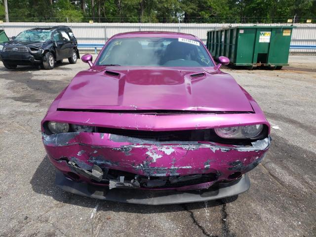 2C3CDYAG2EH195666 - 2014 DODGE CHALLENGER SXT PURPLE photo 5