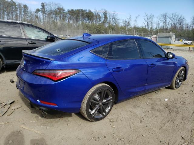 19UDE4H32PA011645 - 2023 ACURA INTEGRA A-SPEC BLUE photo 3