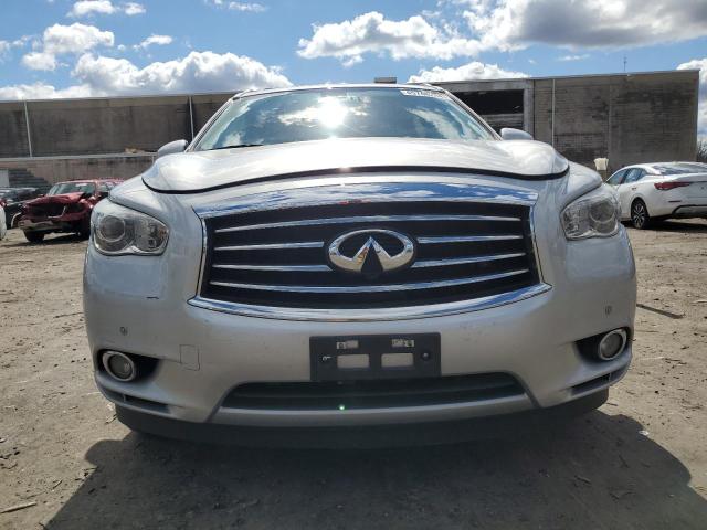 5N1AL0MMXEC550655 - 2014 INFINITI QX60 SILVER photo 5