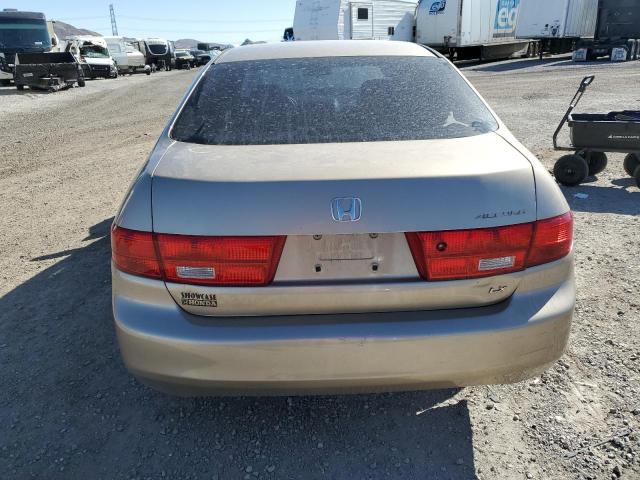 1HGCM56465A151047 - 2005 HONDA ACCORD LX BEIGE photo 6