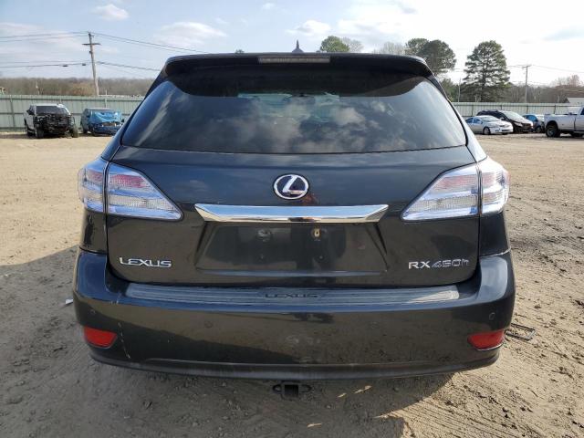 JTJZB1BA3A2000347 - 2010 LEXUS RX 450 BLACK photo 6