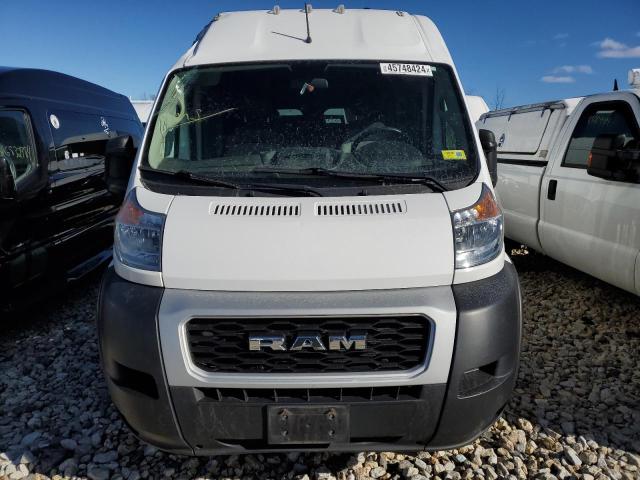 3C6TRVCG2KE532389 - 2019 RAM PROMASTER 2500 HIGH WHITE photo 5