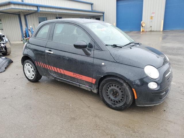 3C3CFFAR8FT750337 - 2015 FIAT 500 POP BLACK photo 4