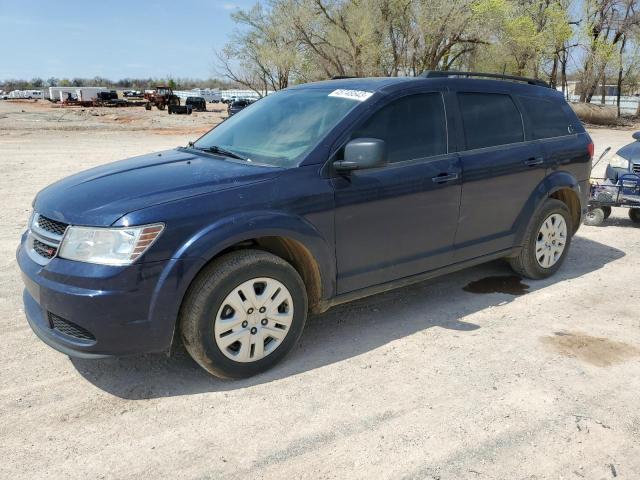 3C4PDCAB6KT758113 - 2019 DODGE JOURNEY SE BLUE photo 1