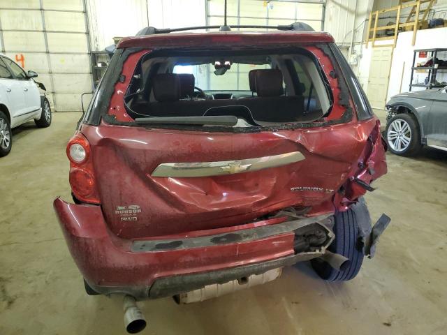 2GNFLGE34F6364183 - 2015 CHEVROLET EQUINOX LT RED photo 6