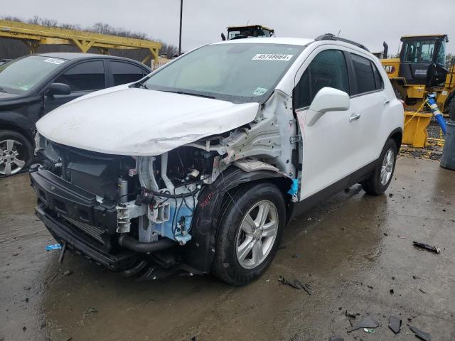 3GNCJLSB0KL280106 - 2019 CHEVROLET TRAX 1LT WHITE photo 1