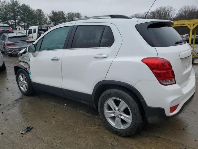 3GNCJLSB0KL280106 - 2019 CHEVROLET TRAX 1LT WHITE photo 2