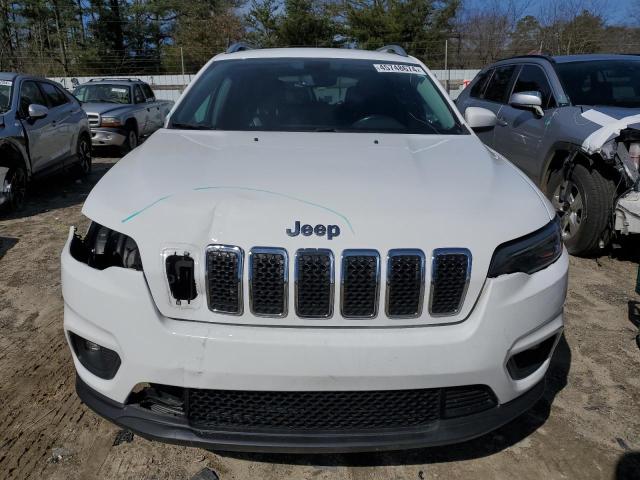 1C4PJLLB5KD123265 - 2019 JEEP CHEROKEE LATITUDE PLUS WHITE photo 5