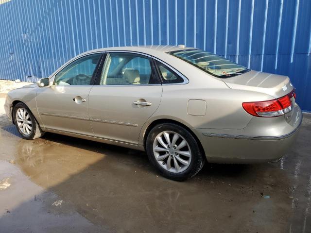 KMHFC46F28A320961 - 2008 HYUNDAI AZERA SE BEIGE photo 2