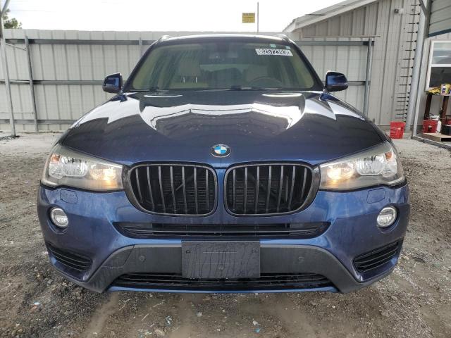 5UXWX9C5XH0T01810 - 2017 BMW X3 XDRIVE28I BLUE photo 5