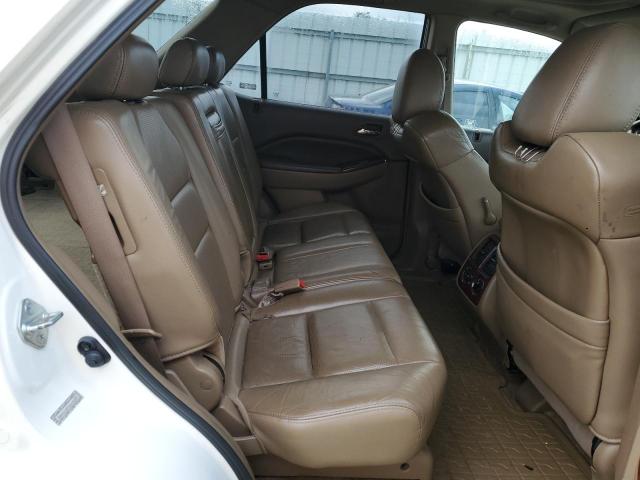 2HNYD18276H530287 - 2006 ACURA MDX WHITE photo 11