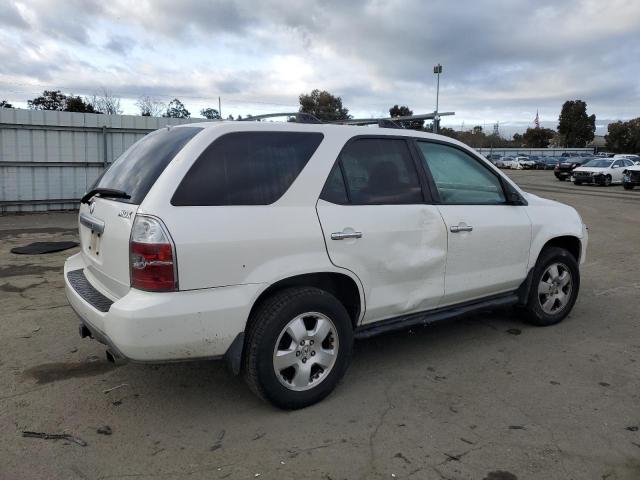 2HNYD18276H530287 - 2006 ACURA MDX WHITE photo 3