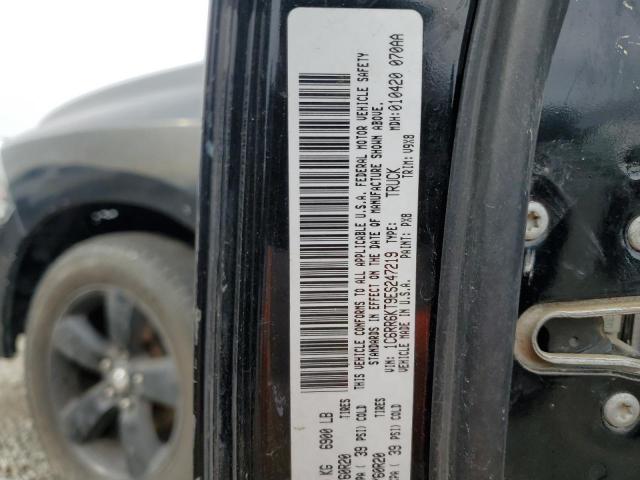 1C6RR6KT9ES247219 - 2014 RAM 1500 ST BLACK photo 12